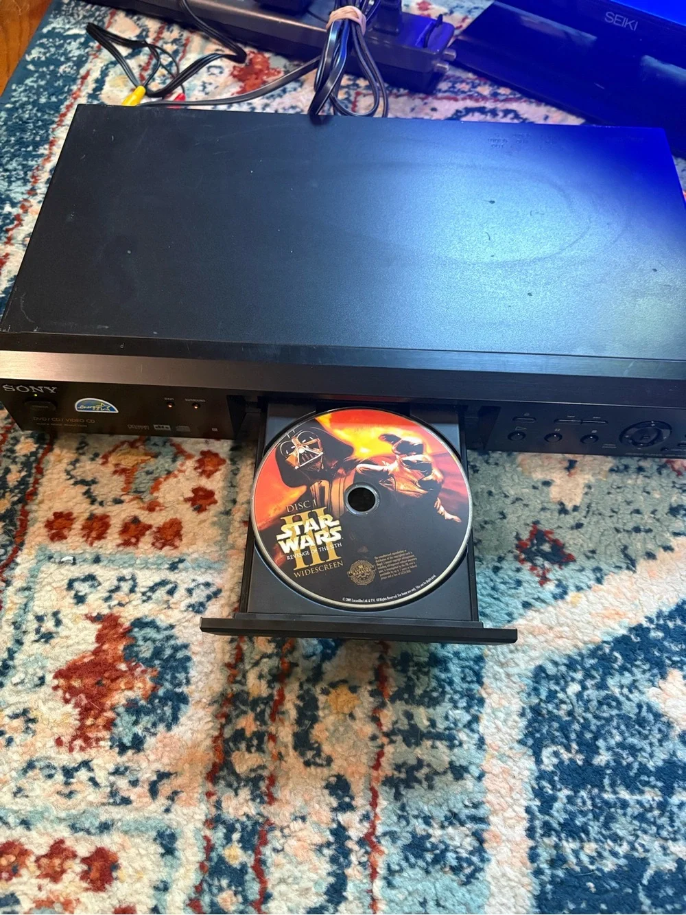 Sony Black DVD Player